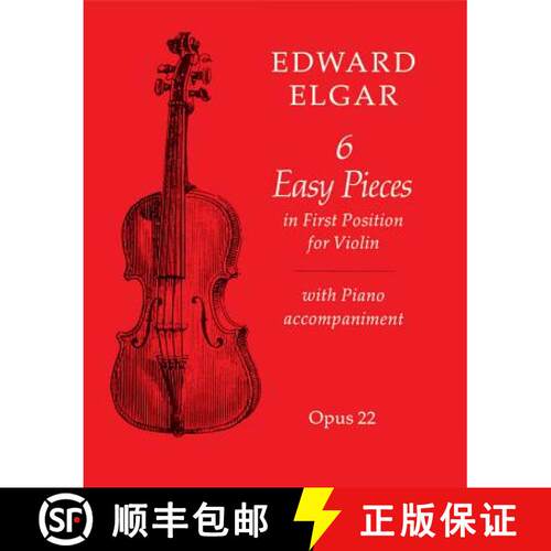 【3-4周达】Six Easy Pieces (Opus 22): in first position [9780571508341]