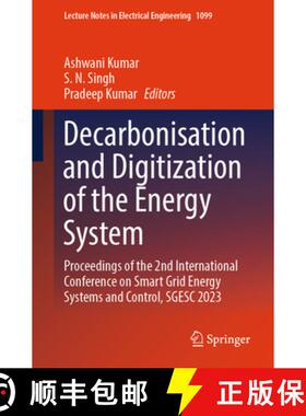 【3-4周达】Decarbonisation and Digitization of the Energy System: Proceedings of the 2nd Internationa... [9789819976294]