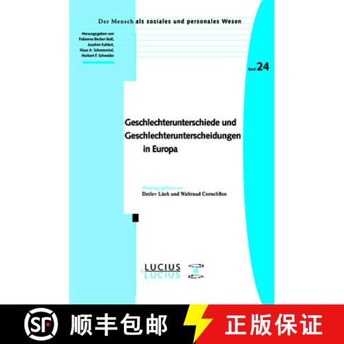 【3-4周达】精装 Geschlechterunterschiede und Geschlechterunterscheidungen in Europa [9783828205987]