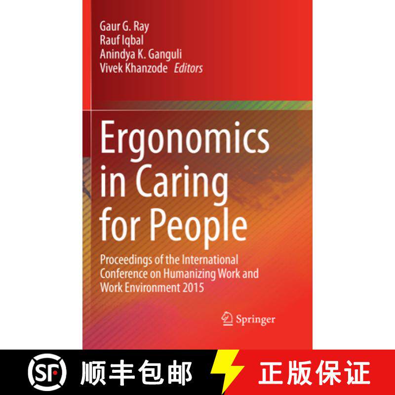 【3-4周达】Ergonomics in Caring for People: Proceedings of the International Conference on Humanizing... [9789811352836]