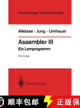 【3-4周达】Assembler III : Ein Lernprogramm [9783540183242]