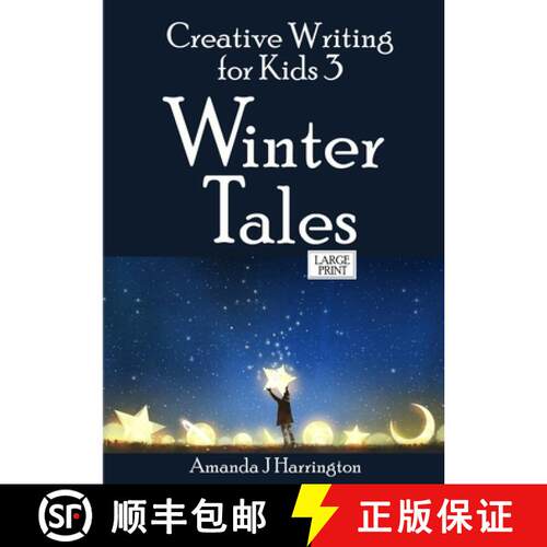 【3-4周达】Creative Writing for Kids 3 Winter Tales Large Print [9780244527785]