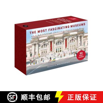 【3-4周达】The Most Fascinating Museums Postcards : 50 Postcards Celebrating North America's Favorite... [9781797237671]