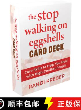 【3-4周达】The Stop Walking on Eggshells Card Deck : Core Skills to Help You Deal with High-Conflict ... [9781648485411]