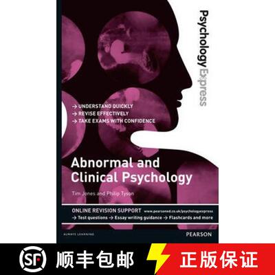 【3-4周达】Psychology Express: Abnormal and Clinical Psychology: (Undergraduate Revision Guide) [9781447921646]