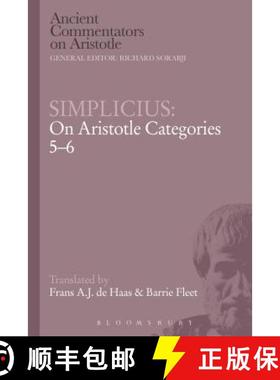 预订 Simplicius: On Aristotle Categories 5-6 [9781780938936]