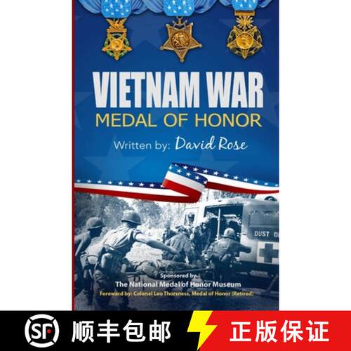 【3-4周达】Vietnam War Medal of Honor 6x9 Cream [9781312931688]