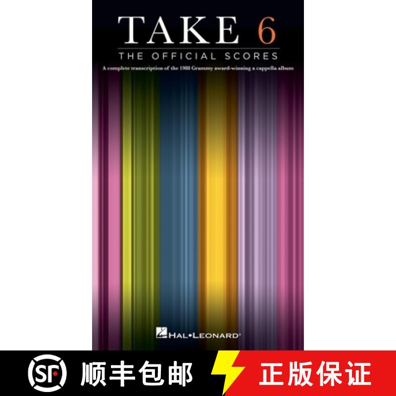 预订 Take 6: The Official Scores [9781540037459]