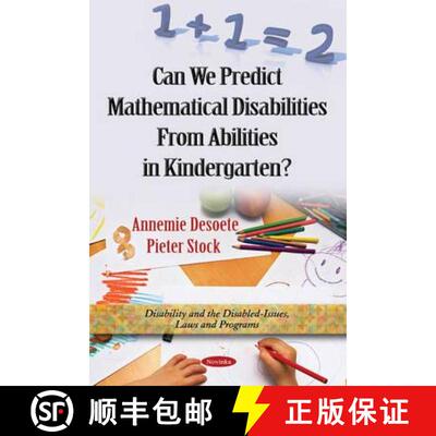 【3-4周达】Can We Predict Mathematical Disabilities from Abilities in Kindergarten? [9781616687625]