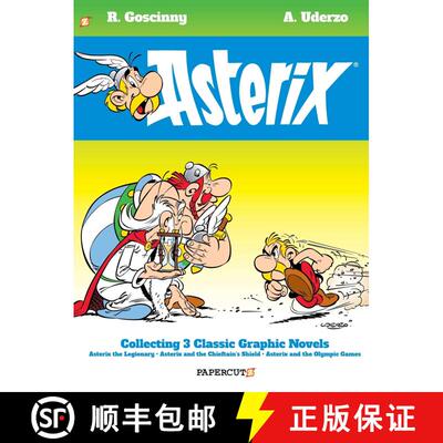 【3-4周达】精装 Asterix Omnibus Vol. 4: Collects Asterix the Legionary, Asterix and the Chieftain's S... [9781545806289]