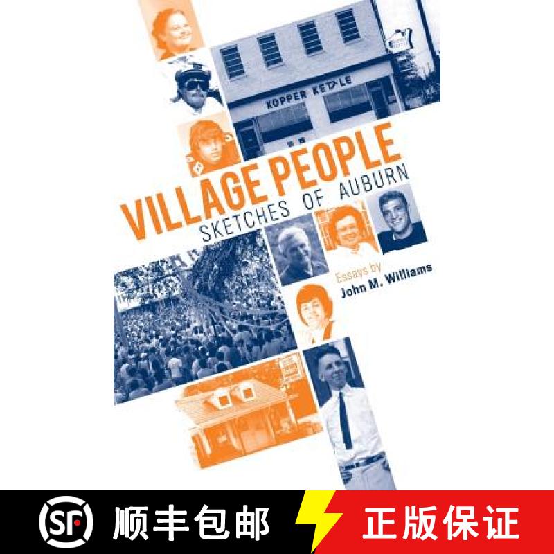 【3-4周达】Village People: Sketches of Auburn [9780996683951]