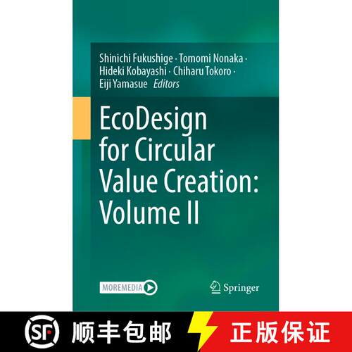 【3-4周达】精装 EcoDesign for Circular Value Creation: Volume II [9789819790753]