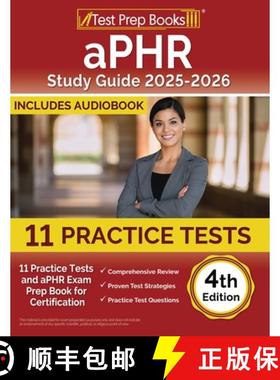 【3-4周达】aPHR Study Guide 2025-2026: 11 Practice Tests and aPHR Exam Prep Book for Certification [4... [9781637757574]