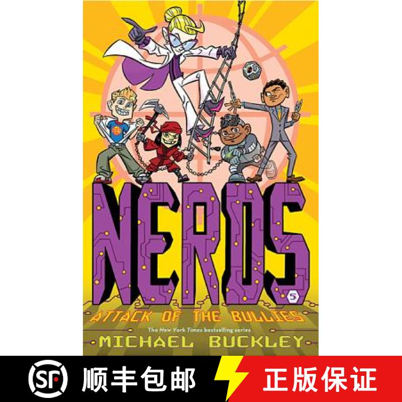 【3-4周达】Attack of the Bullies (Nerds Book Five): Volume 5 [9781419712227]