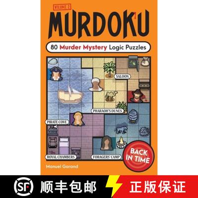 【3-4周达】凶案数独2 Murdoku Volume 2: Back in Time: 80 Murder Mystery Logic Puzzles [9781454961802]