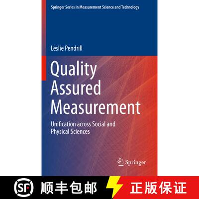 【3-4周达】Quality Assured Measurement: Unification across Social and Physical Sciences [9783030286972]