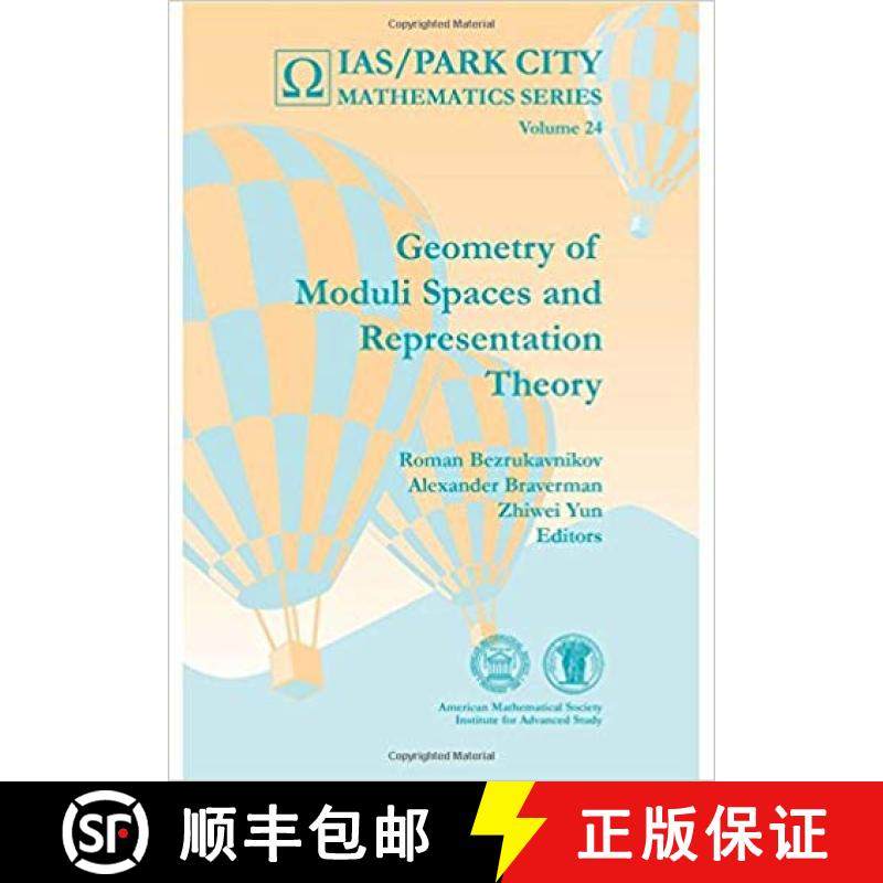 【3-4周达】Geometry of Moduli Spaces and Representation Theory [9781470435745]