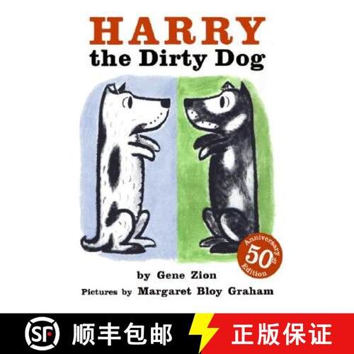 【3-4周达】精装 Harry the Dirty Dog [9780060268657]