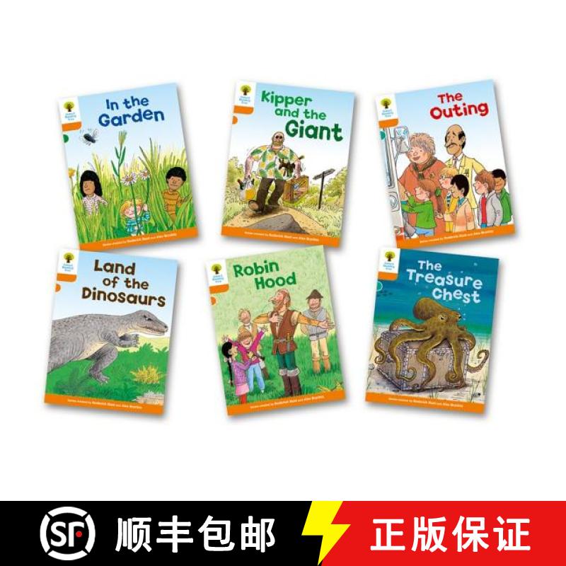 【2-3周达】Oxford Reading Tree: Level 6: Stories: Pack of 6 [9780198482772]
