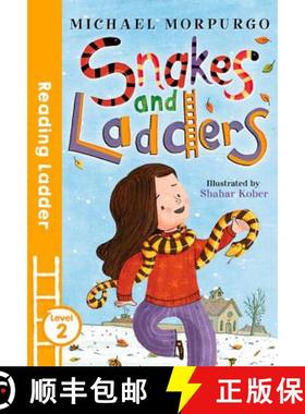 【3-4周达】Snakes and Ladders (Reading Ladder Level 2) [9781405282345]