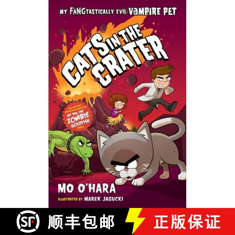 【3-4周达】Cats in the Crater: My Fangtastically Evil Vampire Pet [9781250762658]