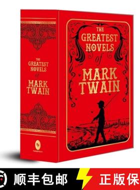 【3-4周达】The Greatest Novels of Mark Twain (Deluxe Hardbound Edition) [9789388810456]
