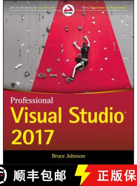 【3-4周达】Professional Visual Studio 2017 [Wiley计算机] [9781119404583]