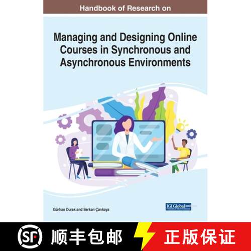 【3-4周达】精装 Handbook of Research on Managing and Designing Online Courses in Synchronous and Asyn... [9781799887010]