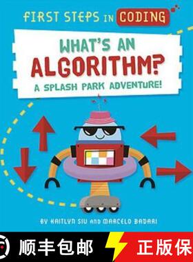 【3-4周达】First Steps in Coding: What s an Algorithm? : A splash park adventure! [9781526315533]