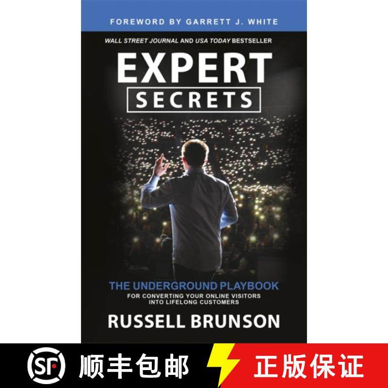 【3-4周达】Expert Secrets: The Underground Playbook for Converting Your Online Visitors into Lifelong... [9781788178563]