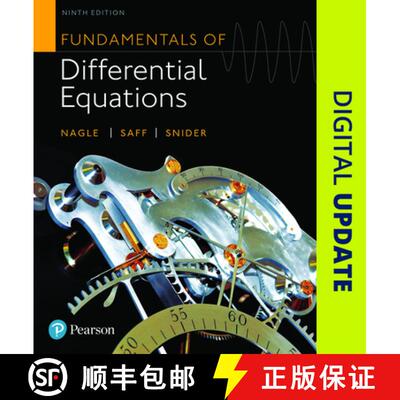 【3-4周达】精装 Fundamentals of Differential Equations: Fundament Different Equatio_9 [9780321977069]
