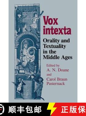 【3-4周达】Vox Intexta: Orality and Textuality in the Middle Ages [9780299130947]