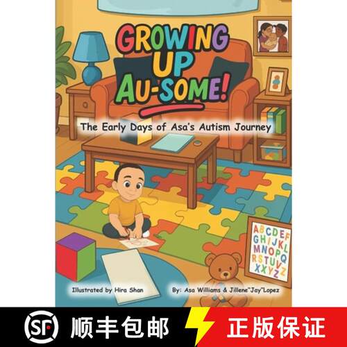【3-4周达】Growing Up Au-Some: The Early Days of Asa's Autism Journey [9798999756404]