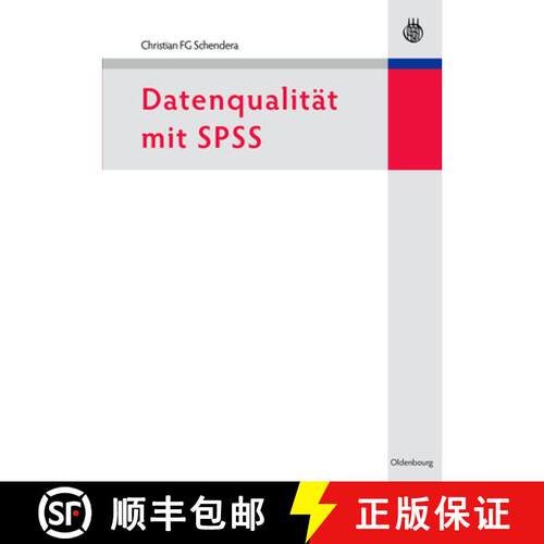 【3-4周达】精装 Datenqualität mit SPSS [9783486582147]