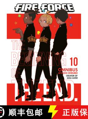【3-4周达】Fire Force Omnibus 10 (Vol. 28-30) [9798888770399]