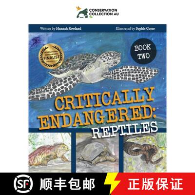 【3-4周达】Conservation Collection AU - Critically Endangered: Reptiles [9781922628664]