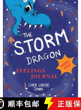 【3-4周达】The Storm Dragon Feelings Journal: Hatchling Edition [9781913619343]