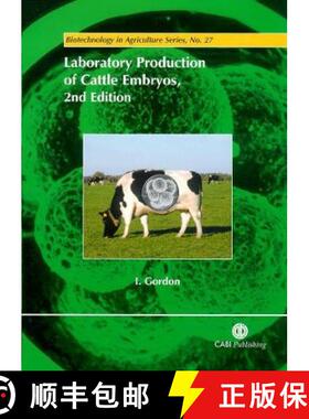 【3-4周达】Laboratory Production of Cattle Embryos [9780851996660]