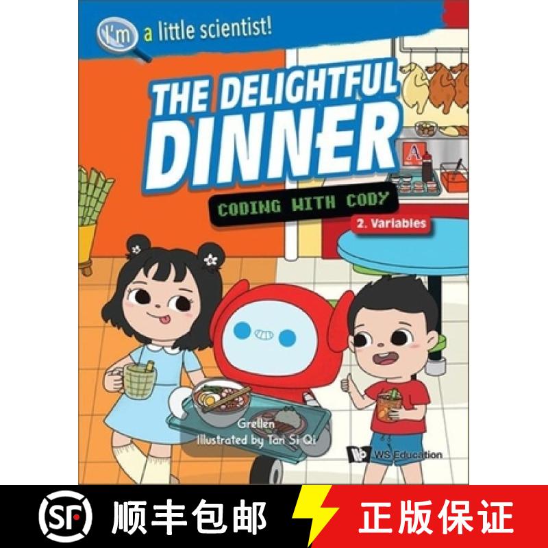 【3-4周达】Delightful Dinner, The: Coding with Cody [9789811253430]