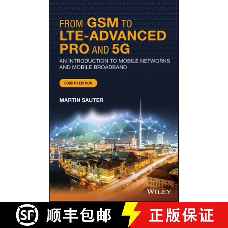 【2-3周达】From Gsm To Lte-Advanced Pro And 5G: An Introduction To Mobile Networks And Mobile Broadba... [9781119714675]