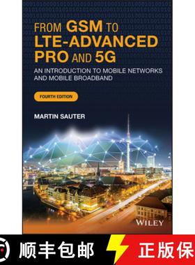 【3-4周达】From Gsm To Lte-Advanced Pro And 5G: An Introduction To Mobile Networks And Mobile Broadba... [9781119714675]
