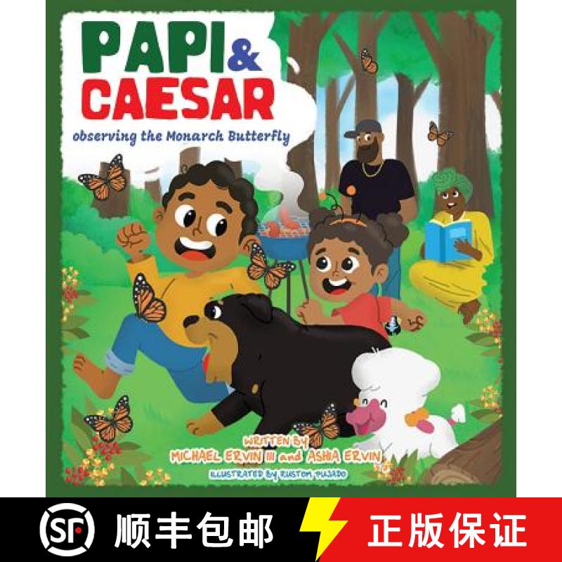 【3-4周达】Papi and Caesar: The Monarch Butterfly [9781949131222]