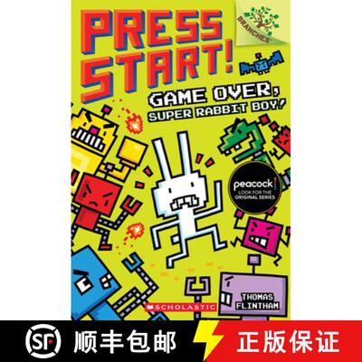 【3-4周达】Game Over, Super Rabbit Boy!: A Branches Book (Press Start! #1): Volume 1 [9781338034714]