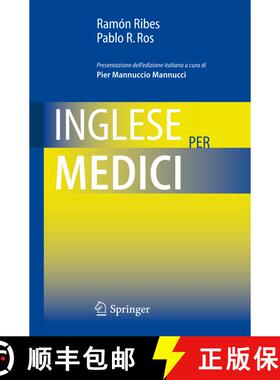 【3-4周达】Inglese per medici [9788847013582]