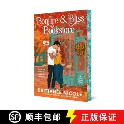 预订 Bonfire and Bliss Bookstore (A Hope Harbor Novel): A Cozy Fall Romance [9798217180219]