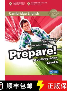 【3-4周达】Cambridge English Prepare! Level 5 Student's Book: - Cambridge English Prepare! Level 5 St... [9781107482340]