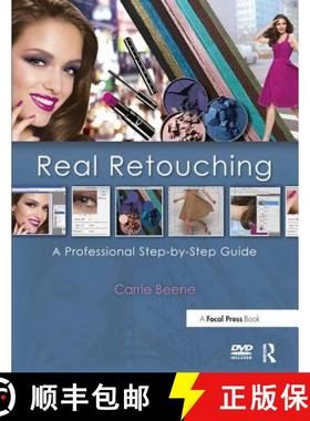 【3-4周达】Real Retouching: The Professional Step-By-Step Guide [9780240814179]