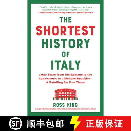 现货 The Shortest History of Italy – 3,000 Years from the Romans to the Renaissance to a Modern Repu... [9781891011450]