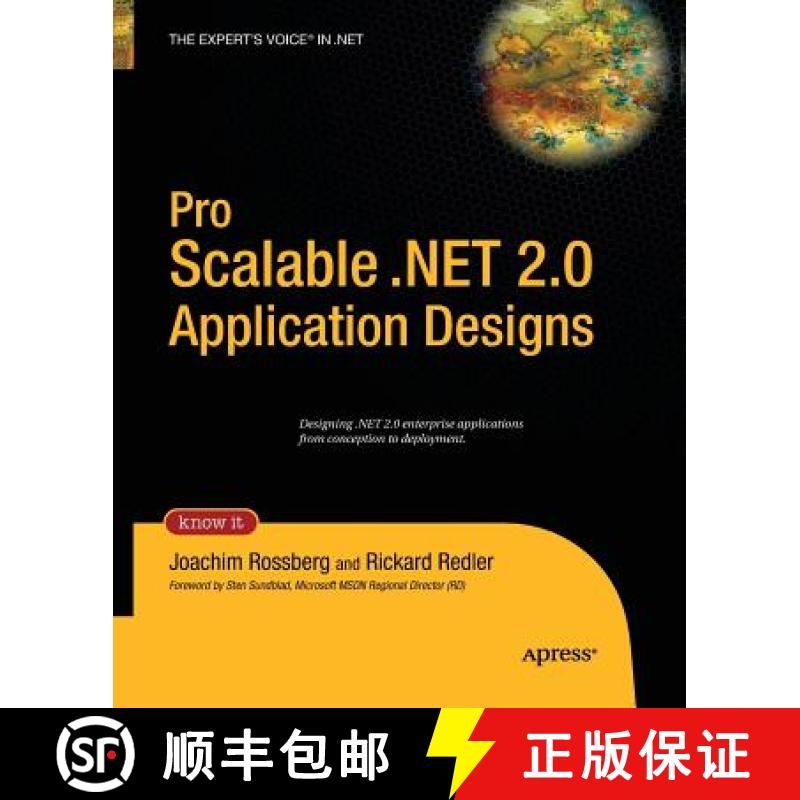 【3-4周达】Pro Scalable .Net 2.0 Application Designs [9781430211600]