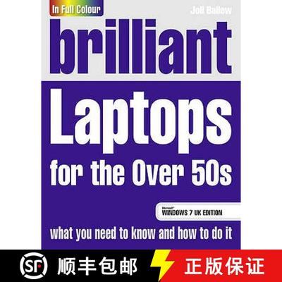 【3-4周达】Brilliant Laptops for the Over 50s Windows 7 Edition [9780273733188]